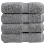 Vidaxl Guest Wipes Solund 4 pezzi 600 g m² 30x30 cm grigio