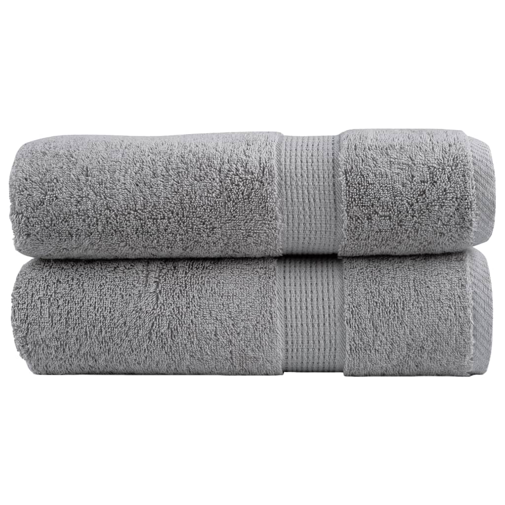Vidaxx serviettes solund 2 pcs 600 g m² 50x100 cm gris