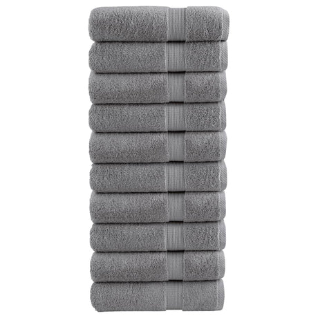 Vidaxx serviettes solund 10 pcs 600 g m² 50x100 cm gris