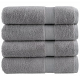 Vidaxl Bath Towels Solund 4 PCS 600 G m² 70x140 cm grå