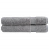 Vidaxx serviettes solund 2 pcs 600 g m² 100x200 cm gris