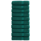 Vidaxl Bath Towels Solund 10 St 600 g m² 100x150 cm