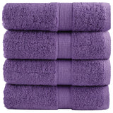 Vidaxl Guest Wipes Solund 4 PCS 600 g m² 30x50 cm violet