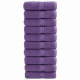 VidaXL serviettes invités solund 10 pcs 600 g m² 30x50 cm violet