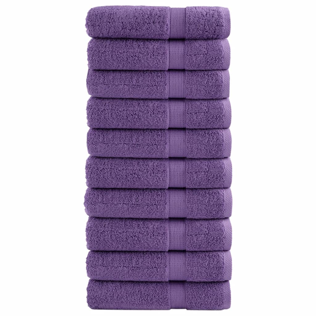 Vidaxx serviettes solund 10 pcs 600 g m² 50x100 cm violet
