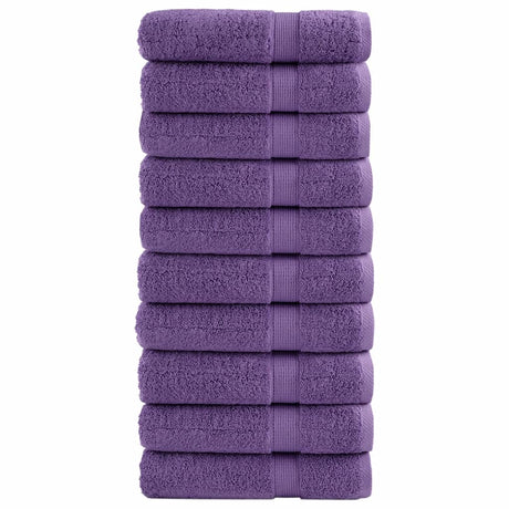 Vidaxx serviettes solund 10 pcs 600 g m² 50x100 cm violet