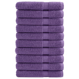 Vidaxx serviettes de sauna solund 10 pcs 600 g m² 80x200 cm violet