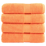 Vidaxl Bath Towels Solund 4 PCS 600 G M² 70x140 cm Oransje