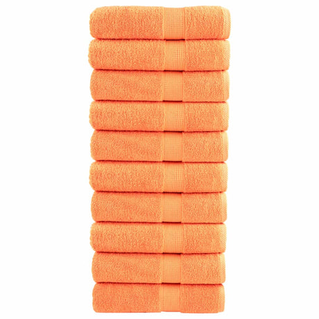 VidaXL serviettes de bain solund 10 pièces 600 g m² 100x150 cm