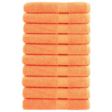 Bidaxl bastudukar solund 10 st 600 g m² 80x200 cm orange