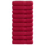 VidaXL serviettes de bain solund 10 pièces 600 g m² 100x150 cm