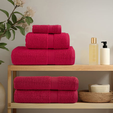 VidaXL serviettes de bain solund 10 pièces 600 g m² 100x150 cm