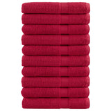 Vidaxx serviettes solund 10 pcs 600 g m² 100x200 cm rouge