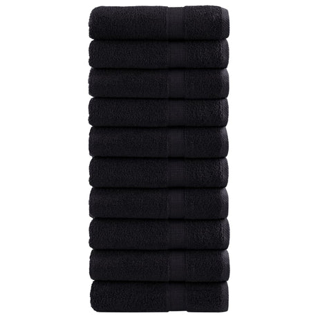 VidaXL serviettes de bain solund 10 pièces 600 g m² 100x150 cm
