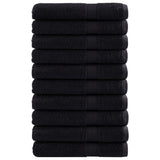 Vidaxx serviettes solund 10 pcs 600 g m² 100x200 cm noir