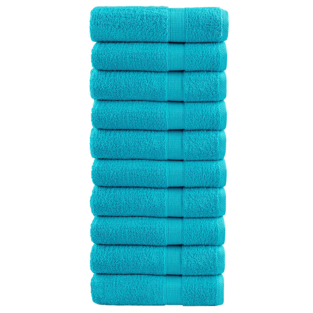 Vidaxx serviettes solund 10 pcs 600 g m² 50x100 cm turquoise