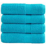 Vidaxl Bath towels Solund 4 pcs 600 g m² 100x150 cm