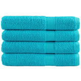 Vidaxx serviettes solund 4 pcs 600 g m² 100x200 cm turquoise