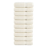 Vidaxl Bath towels Solund 10 pcs 600 g m² 70x140 cm cream -colored