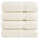 VidaXL serviettes de bain solund 4 pièces 600 g m² 100x150 cm
