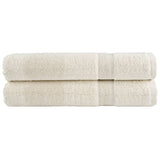 VidaXL serviettes de sauna solund 2 pcs 600 g m² 80x200 cm couleur crème