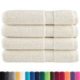 VidaXL serviettes de sauna solund 4 pcs 600 g m² 80x200 cm couleur crème