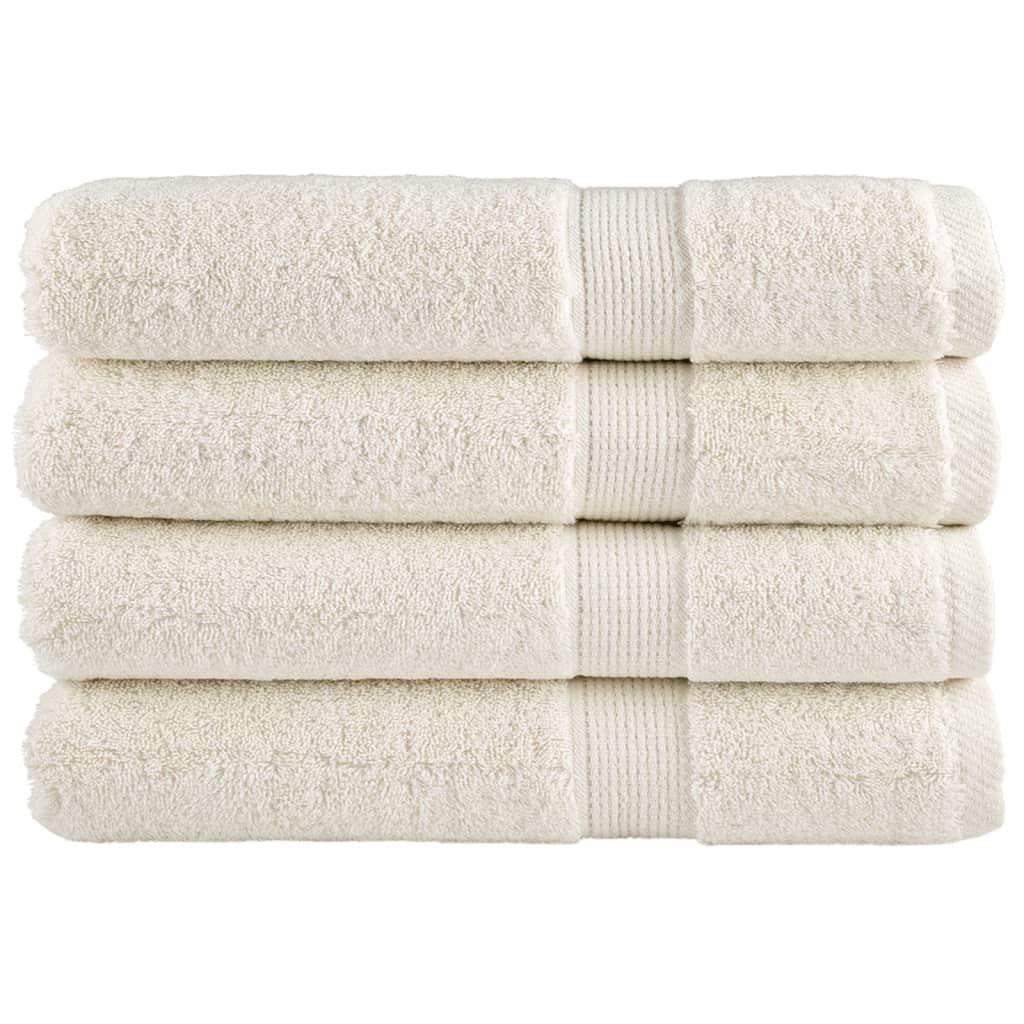 Vidaxx serviettes solund 4 pcs 600 g m² 100x200 cm crème