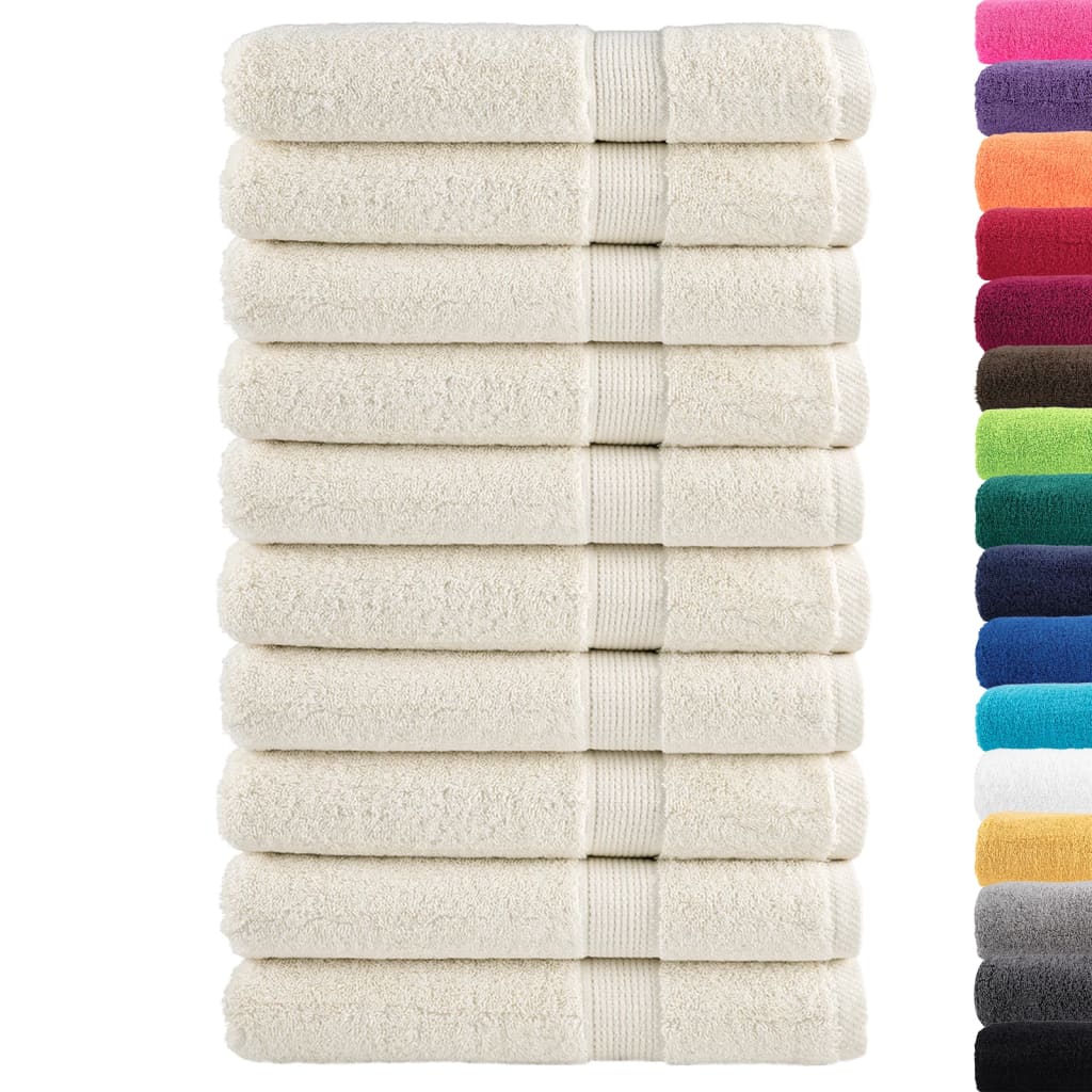 Vidaxx serviettes solund 10 pcs 600 g m² 100x200 cm crème