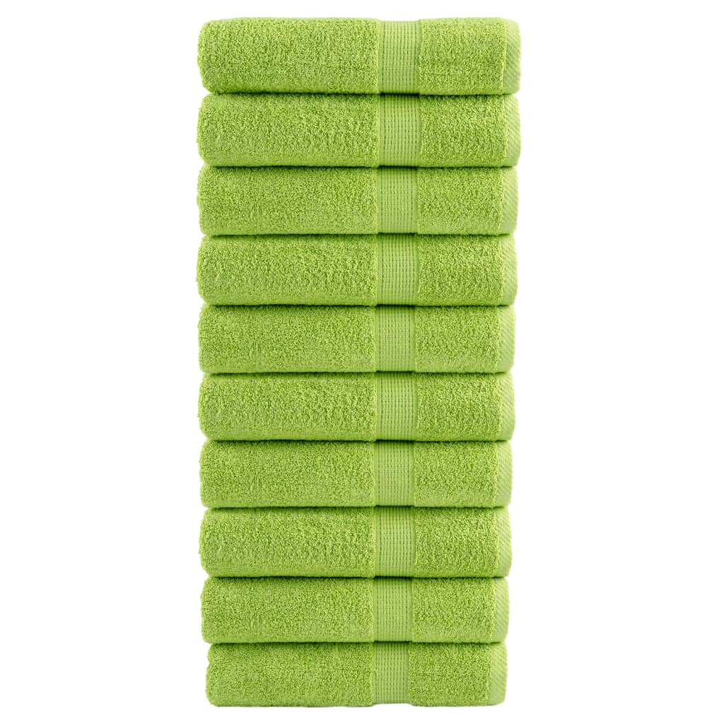Vidaxx serviettes solund 10 pcs 600 g m² 50x100 cm vert pomme
