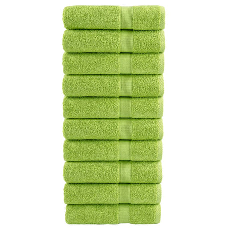 Vidaxx serviettes solund 10 pcs 600 g m² 50x100 cm vert pomme
