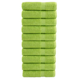 VidaXL serviettes de bain solund 10 pièces 600 g m² 100x150 cm