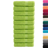 VidaXL serviettes de bain solund 10 pièces 600 g m² 100x150 cm