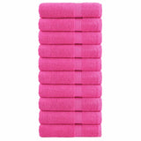 Vidaxl Assessioni da bagno Solundio 10 ST 600 G M² 70x140 cm Pink