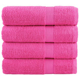 VidaXL serviettes de bain solund 4 pièces 600 g m² 100x150 cm