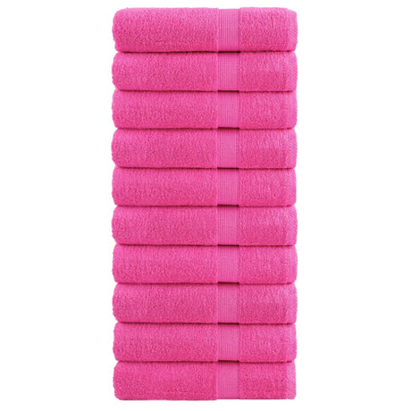 VidaXL serviettes de bain solund 10 pièces 600 g m² 100x150 cm