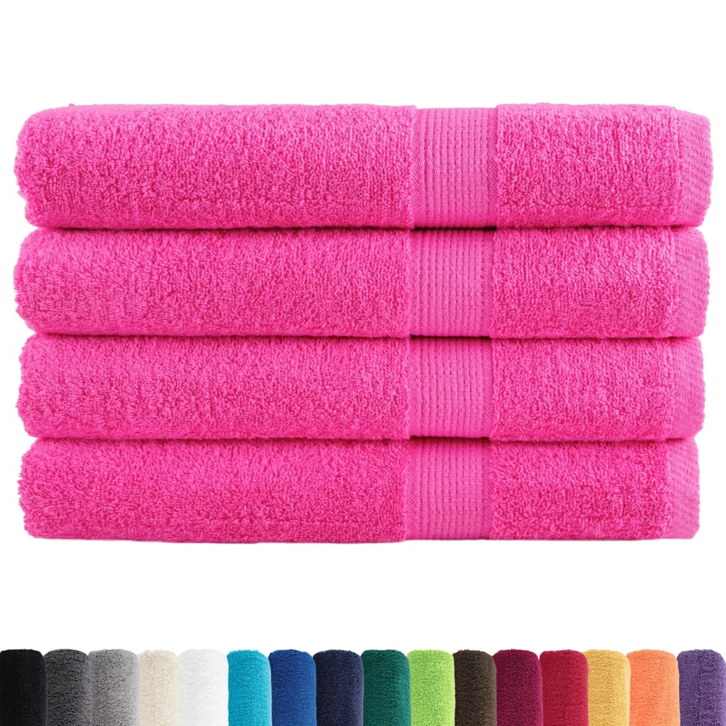 Vidaxx serviettes solund 4 pcs 600 g m² 100x200 cm rose