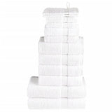 VidaXL ensemble de serviettes 12 pièces solund 600 g m² blanc