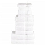 Vidaxl Set de serviette de 12 pièces Solund 600 g m² blanc