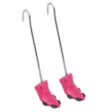 Sics de chaussures Vidaxl avec chausse-pied EU 34-40 rose en plastique
