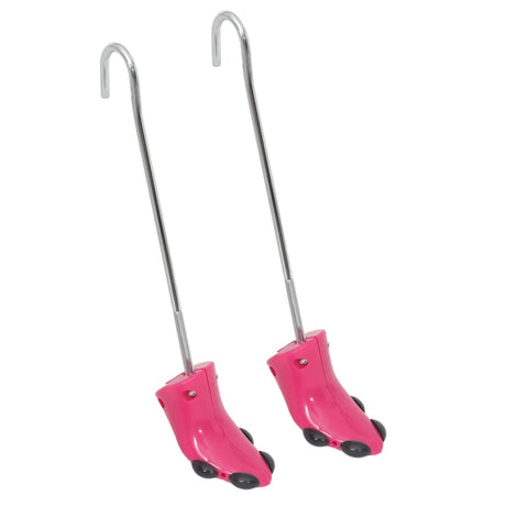 Sics de chaussures Vidaxl avec chausse-pied EU 34-40 rose en plastique