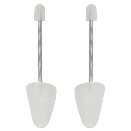 Sics de chaussures Vidaxl 5 paires d'EU 38-44 Plastique blanc