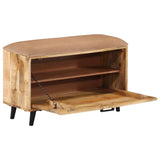 Vidaxl Shoe Soffa 80x30x45 cm Solid Mango Wood