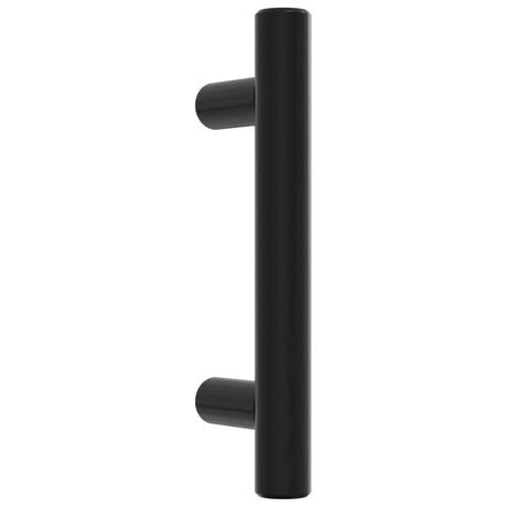VidaXL Poignées 20 pcs 64 mm acier inoxydable noir