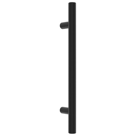 VidaXL Poignées 20 pcs 128 mm acier inoxydable noir