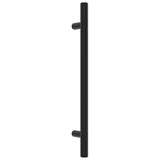 VidaXL Poignées 20 pcs 160 mm acier inoxydable noir