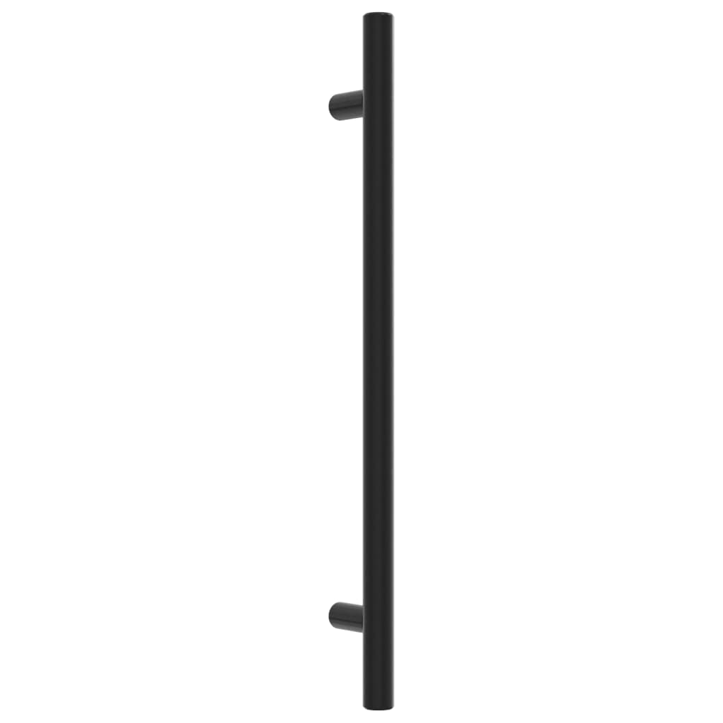 VidaXL Poignées 20 pcs 192 mm acier inoxydable noir