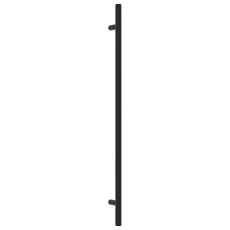 VidaXL Poignées 20 pcs 320 mm acier inoxydable noir