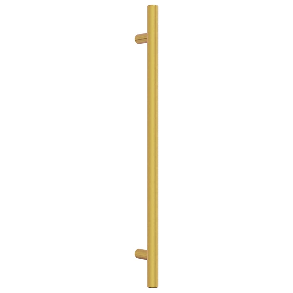 VidaXL Poignées 10 pcs 224 mm acier inoxydable couleur or