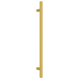 VidaXL Poignées 10 pcs 224 mm acier inoxydable couleur or