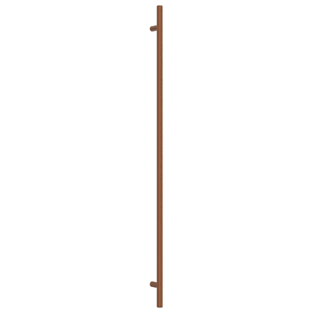 Vidaxl håndterer 10 st 480 mm rustfrit stål bronze farvet